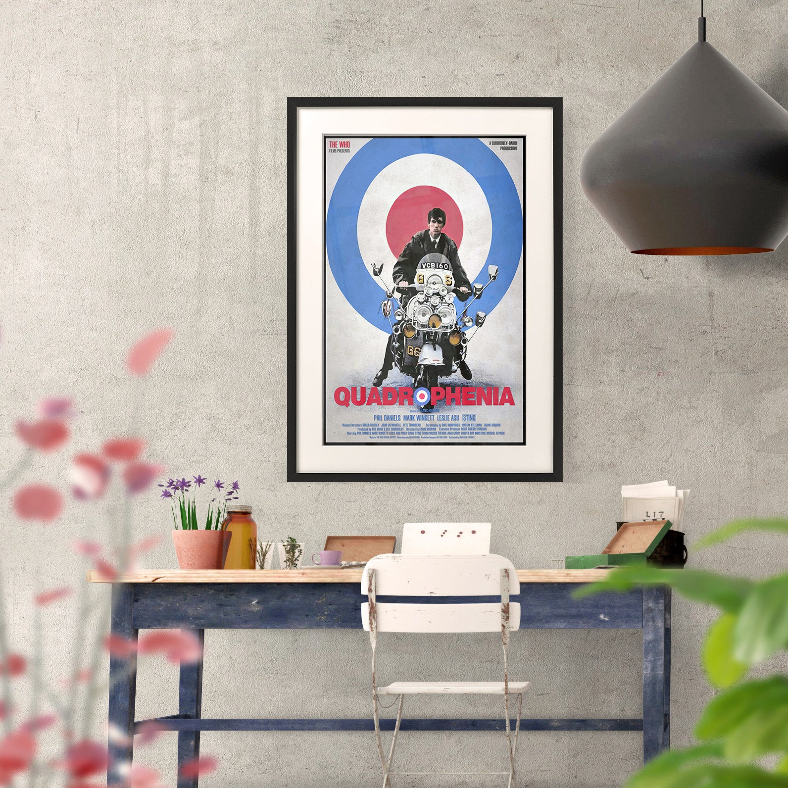 Quadrophenia Film Movie Poster The Who - Multi Size Prints or THREE FRAMED Options