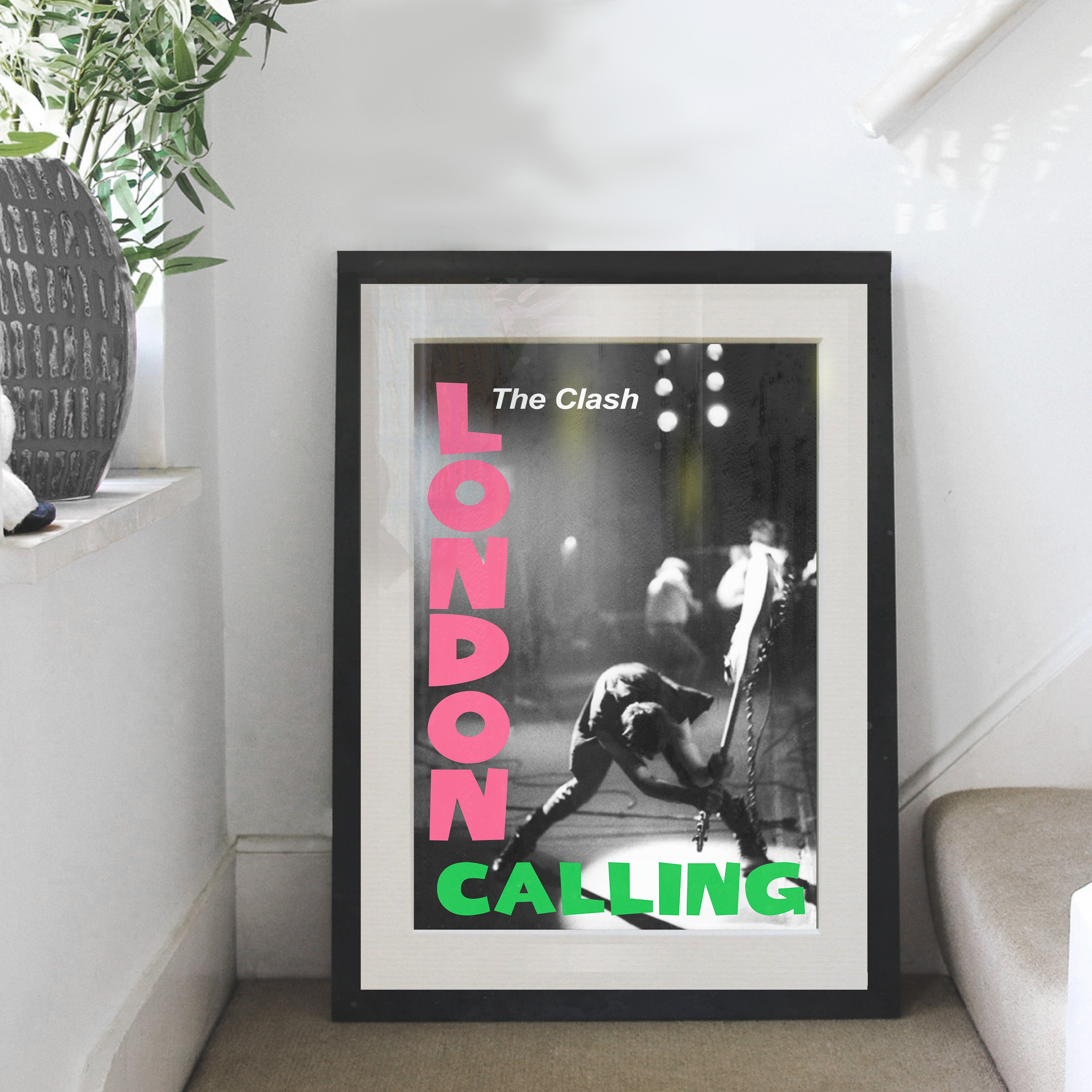 The Clash - London Calling Poster - Multi-Size Prints or THREE FRAMED Options