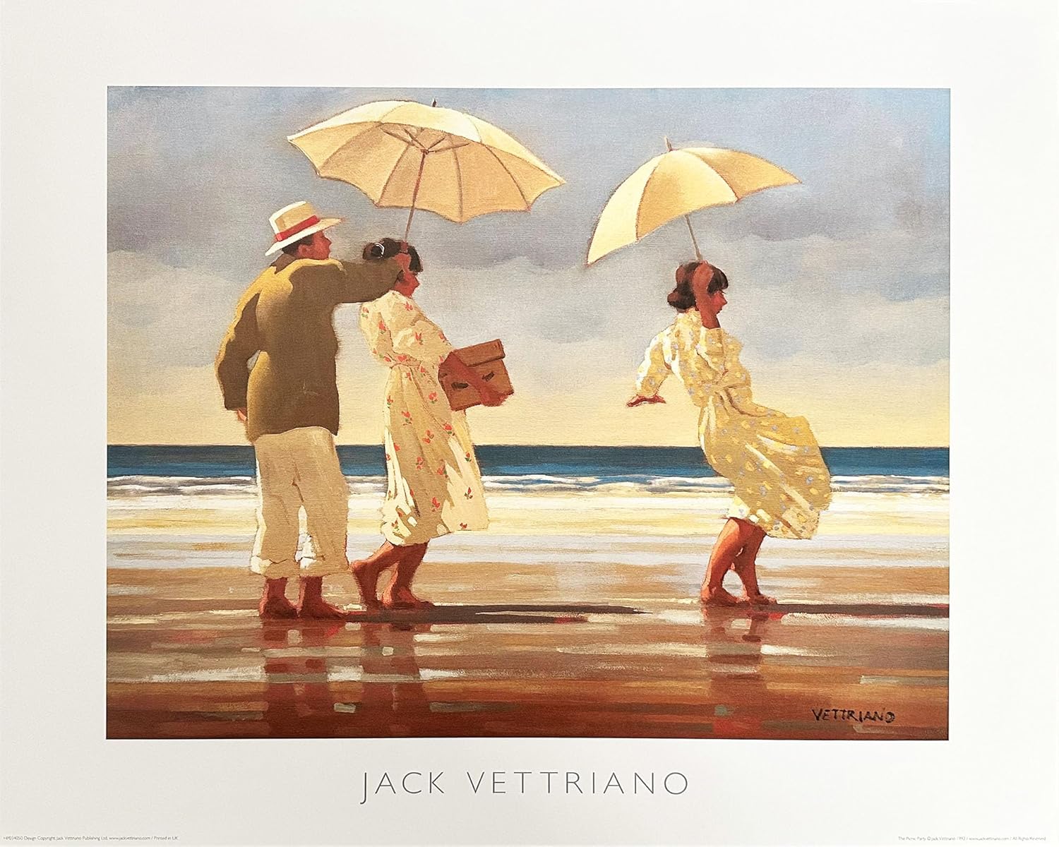 The Picnic Party 50x40 cm Open Edition Print - Jack Vettriano © Supplier